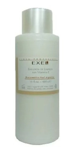 Emulsion De Limpieza Exel Profesional Cosmetología X 500ml D 0