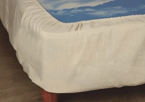 Cubre Sommier Madras 2 Plazas Elastizado 0