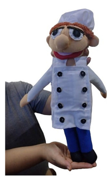 Títere Monento El Gran Cheff Cocinero Cuerpo Entero Baby Tv 0