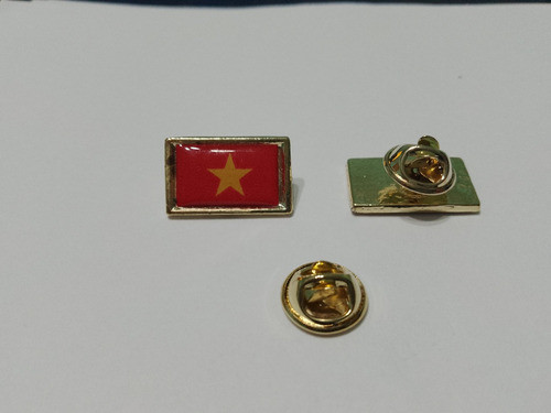 Pins Bandera Vietnam De 2 Cms X 2 Unidades 0