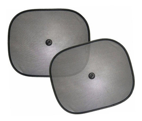 Kit X2 Combo Cortina Parasol Auto Plegable Ventana 0