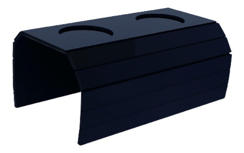 Bandeja Apoya Vasos Negro, Para Sofá Accesorios Sillón 0