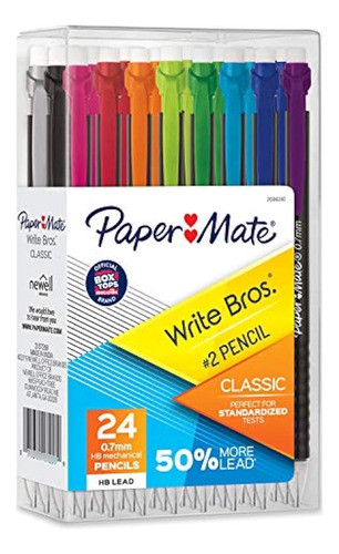 Lápices Mecánicos Paper Mate, Write Bros. Classic #2 Pencil, 0
