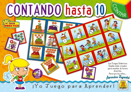 Contando Hasta 10 Juego Didactico Implas - Sharif Express 0