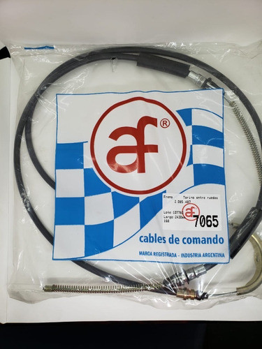 Cable De Freno De Mano Entre Rueda Torino 0