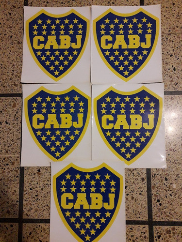 Escudo Plastificado De Boca Juniors Listo Para Enmarcar 0