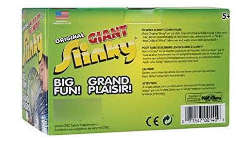 Slinky La Marca Original De Metal Gigante. 0