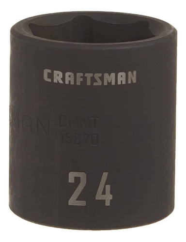 Craftsman Enchufe De Impacto Poco Profundo, Métrico, Unida. 0