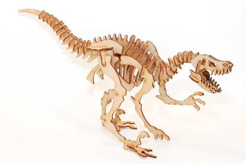 Maqueta Encastrable Alosaurio 30 Cm - Imaginarte Láser. 0