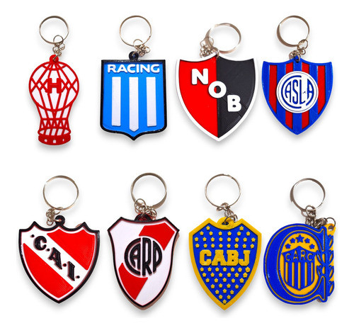 Futbol Argentino Llaveros X40 River Boca Souvenir Cumpleaños 0