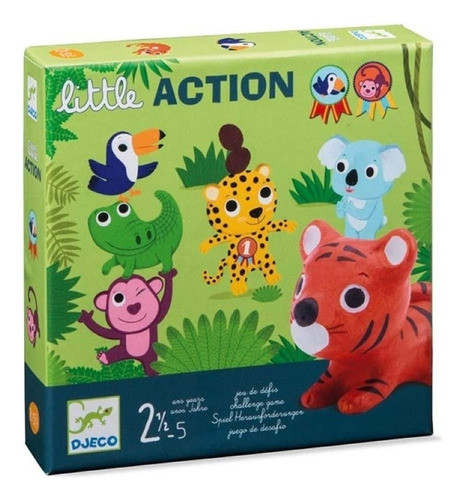 Little Action - Juego De Mesa - Djeco - Adeleste 0
