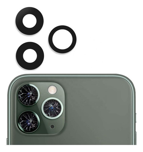 Cambio Vidrio Lens De Cámara Para iPhone 11 Pro!! 0