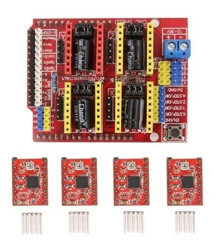 Set 3d Extensión De V3 La Impresora Cnc Grabado Máquina Escu 0