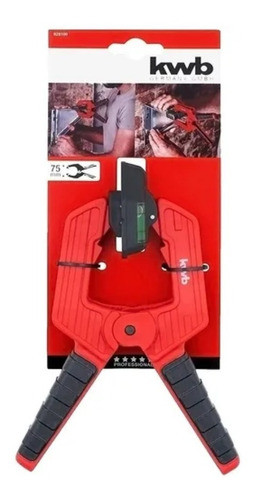 Prensa De Mano Clamp Plastica C/nivel Burbuja Kwb 200mm Dgm 0