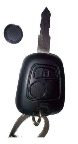 Repuesto Botone Llave Peugeot 206. Reemplazo En 3d X Unidad 0