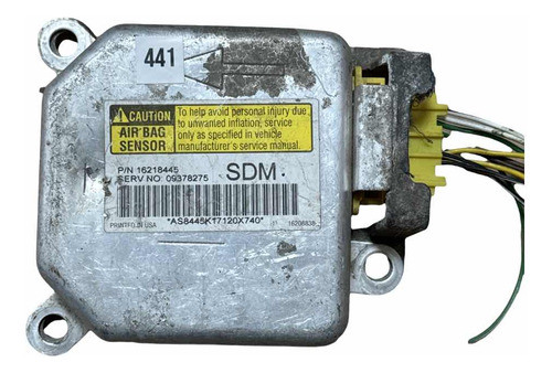 Módulo Airbag De Chevrolet S1016218445 Sdm 0