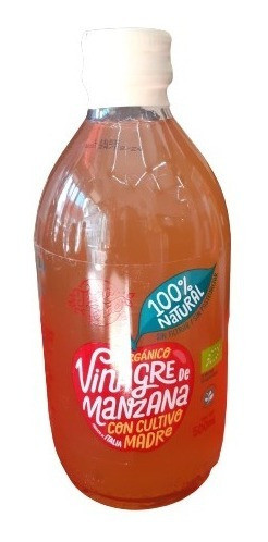 Vinagre De Manzana Organico 500ml 0