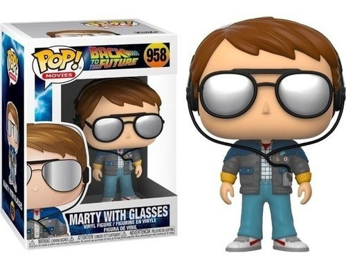Funko Pop! Back To The Future Marty With Glasses 0