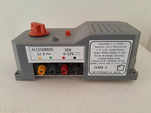 Ruca Tren Regulador Electrònico Frateschi 220 V 0-15 V Cc 1 0