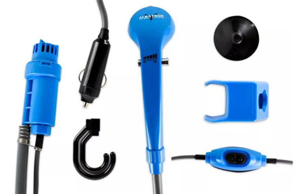 Ducha Portátil Albatros Con Regulardor De Intensidad 12v 0