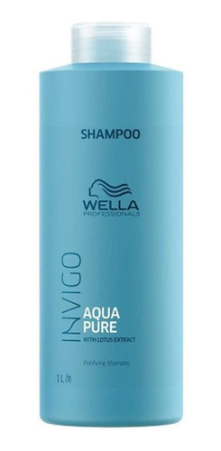 Shampoo Aqua Pure 1000ml - Wella Invigo 0