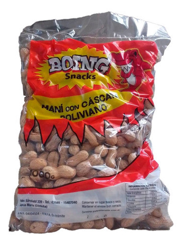 Mani Con Cascara O Vaina Premium 20 Kg Boing 0