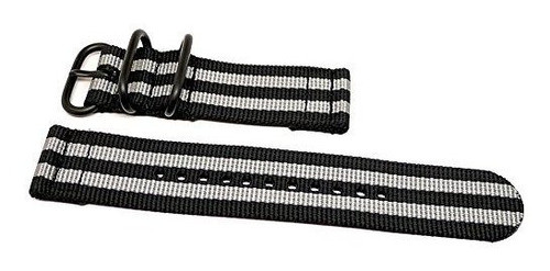 Daluca Correa De Reloj De Nylon Balistico De Dos Piezas Bond 0