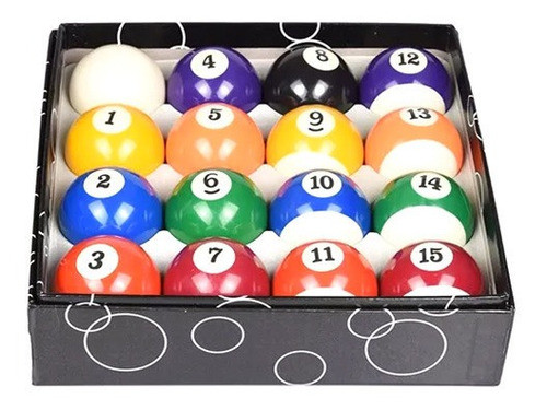 Bolas De Pool Nuevas Juego Completo 0
