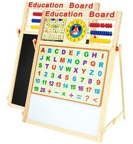 Unicos De Mesa Pizarra Doble Con Abaco 0