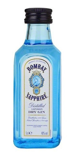 Bombay Sapphire Gin Miniatura 50 Ml De Bombay Sapphire 0