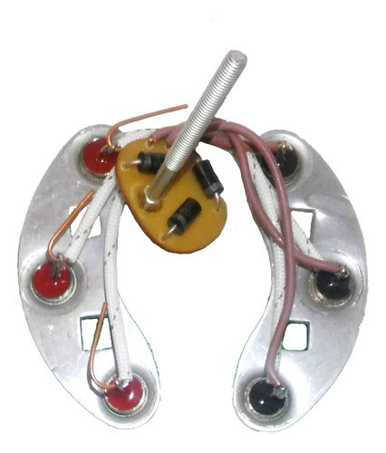 Plaqueta Porta Diodos Completa Tipo Garef 75 Amp Fa-800 0