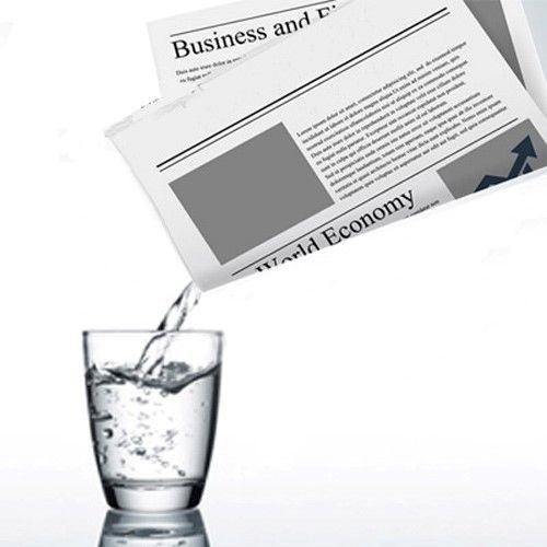 Agua En Diario Periódico Magia Truco Mago / Alberico Magic 0