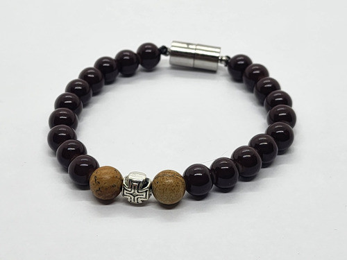 Pulsera Marron Madera Cruz - Pulse 0