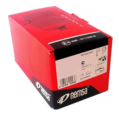 Pastillas De Freno Smart Fortwo Hasta 2014 0