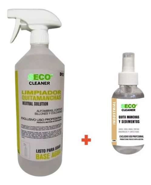 Kit Limpiador Quitamanchas Y Sedimentos Resina Pintura Savia 0