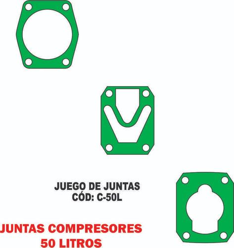 Juntas Compresores 50 Litros 0