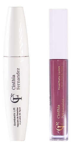 Set Máscara + Labial Líquido Rose By Cinthia 0