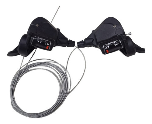Juego De Shifters P/bicicleta.microshift Ts38 3x7 Vel. Sts38 0
