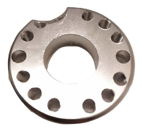 Adaptador De Carburador Polleritas 110 Varias Medidas Plata 0