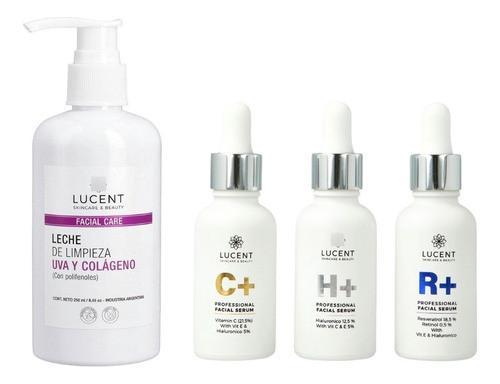 Limpieza Facial Express Leche Uva Antiage + 3 Serums 0