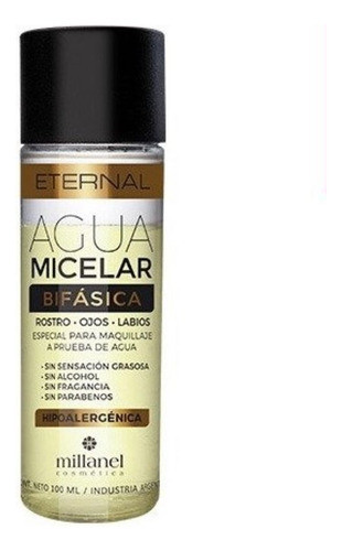 Agua Micelar Bifasica Eternal De Millanel 0