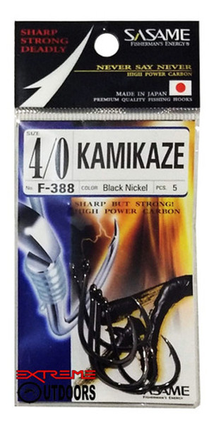 Anzuelo Sasame Kamikaze  N 4/0 X 5 U Japones 0