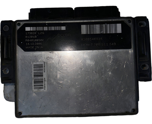Ecu Renault Kangoo Diesel 1.9 0