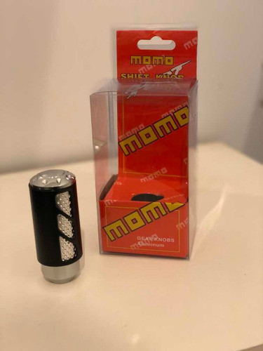 Pomo Palanca Cambio Momo Color Negro Muy Bueno 0