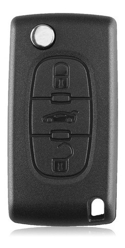Carcasa Llave Compatible Con Aircross C3 Picasso 3 Botones 0