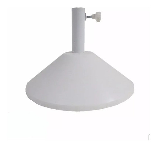 Base De Sombrillas .blanca C/caño 42ø 0