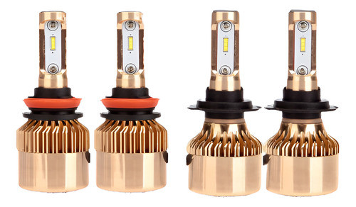 Combo H11 H7 Led Kit De Bombillas Para Faros De Automóvil Hi 0