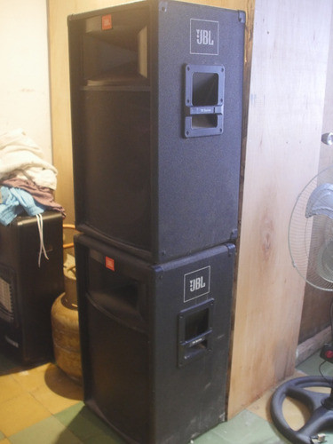Parlantes Bafles Jbl Tr 125 Con Tripodes Gemini 0