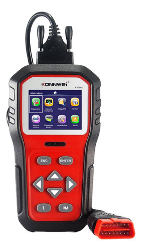 Scanner Automotriz Escaner Konnwei Multimarca Kw860 0