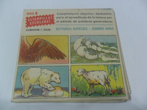 Estampillas Escolares Serie A Kapelusz Sellos Escolar 0